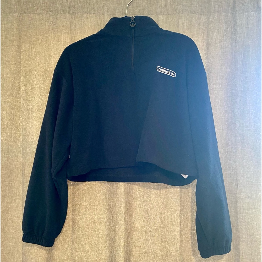 Adidas cropped fleece